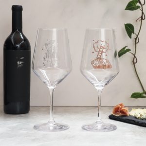 Set de Copas de Vino "Para regresar"
