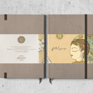 Libreta Hardcover| Lino "vivir de verano"